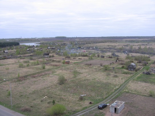 Пожар в Восточном районе Анжеро-Судженска Пожар в Восточном районе Анжеро-Судженска