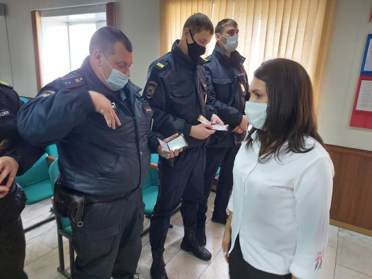 Представитель Общественного совета при МВД приняла участие в инструктаже ППС Представитель Общественного совета при МВД приняла участие в инструктаже ППС